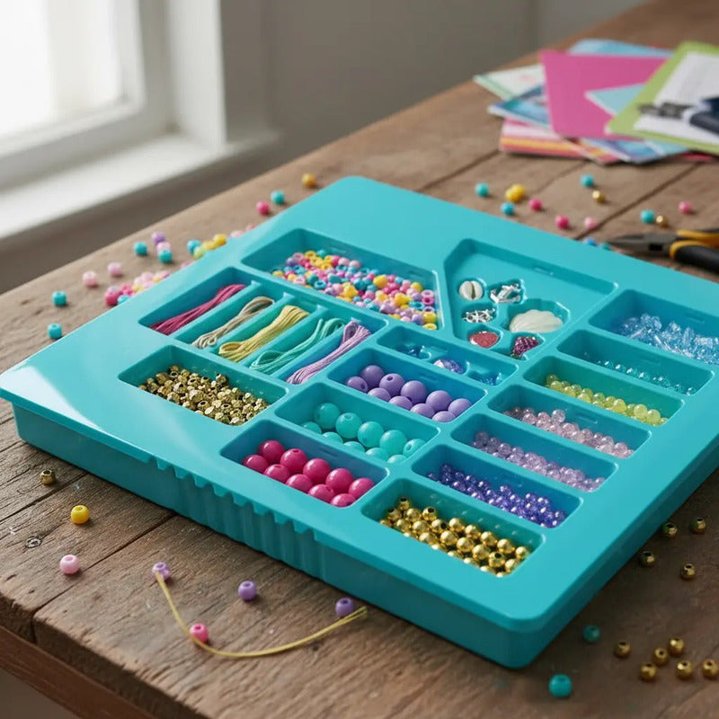 Set Para Hacer Pulseras Con Colores Y Figuritas Px1591-1