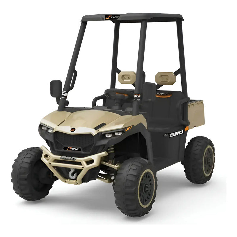 Carro De Paseo Eléctrico 12v 2 Plazas Control Remoto Mt002