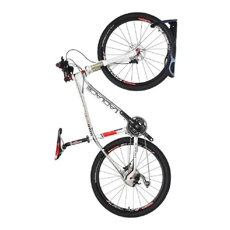 Soporte Pared Bicicleta Original Tornillos Chazos  Negro