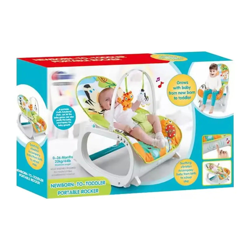 Silla Mecedora Vibradora Crece Conmigo Bebe Ibaby Rocker