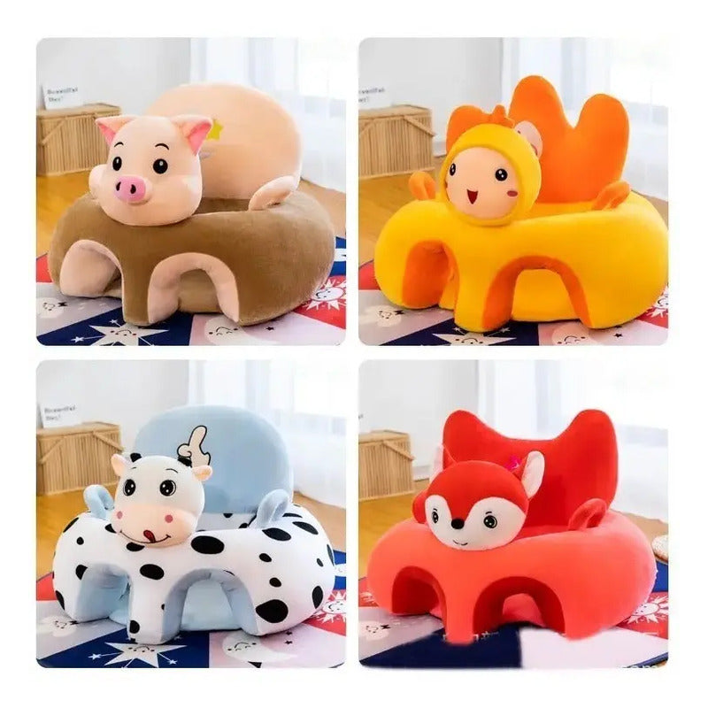 Cojin Almohada Para Sentar Al Bebé Animales Jq-3