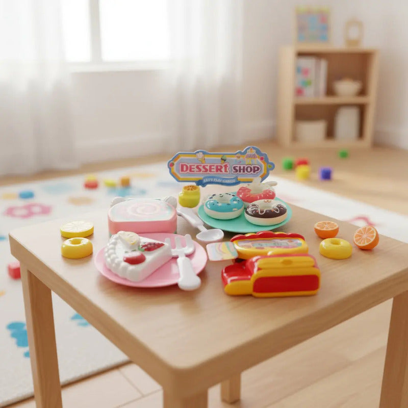 13 Piezas De Juguetes De Cocina Para Niños, Tartas Y Verdura Colores