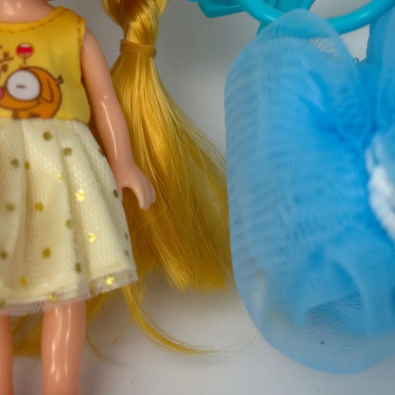 Muñeca Bebe Con Bañera Y Accesorio Ht858-29