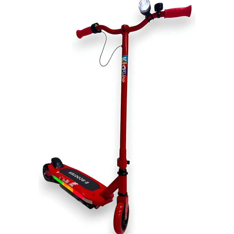 Patineta Scooter Eléctrico Con Luces Kidshop Pt10