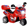 Moto Eléctrica Montable Kidshop 2025 6v 1 Asiento Color Rojo 110/220v