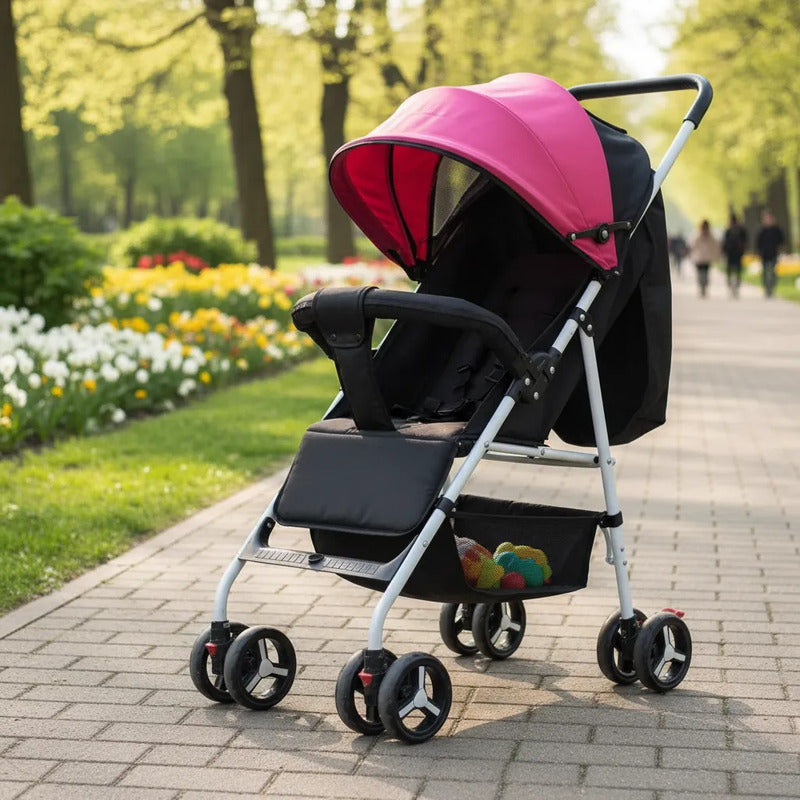 Coche Para Bebe 3 Niveles Fino + Capota  701-6