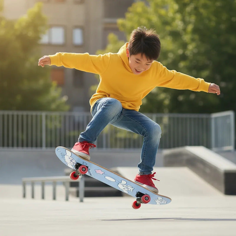 Patineta Genérica Entretenimiento 79cm Rojo