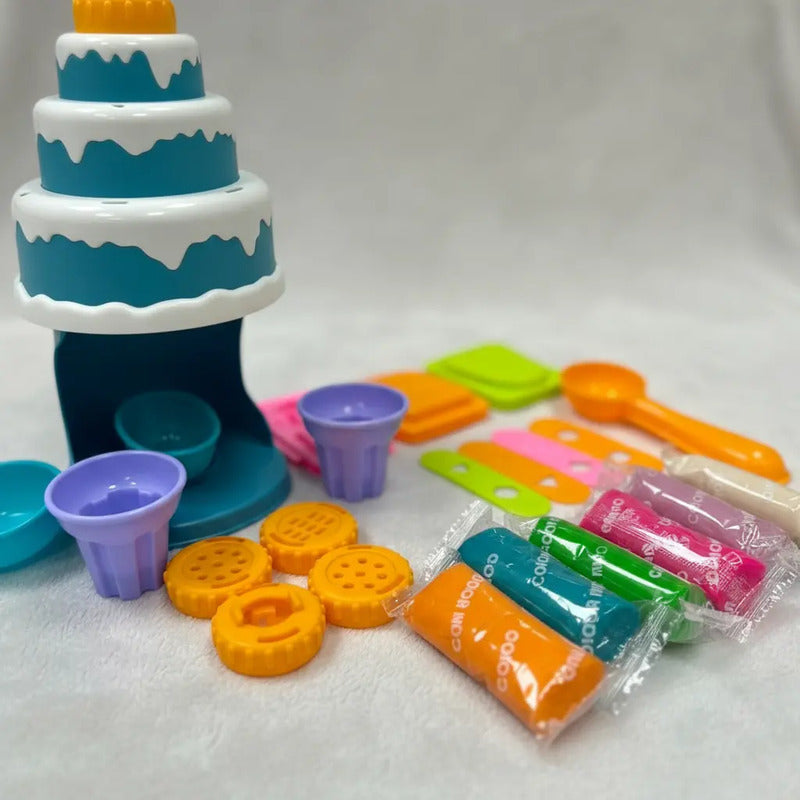 Juguete Para Niños Maquina De Helados Con Plastilina Px1591 Agua