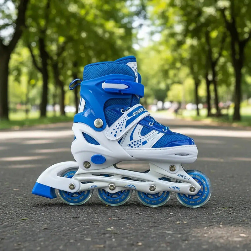 Patines En Línea Ajustables Niños Niñas Semiprofesional