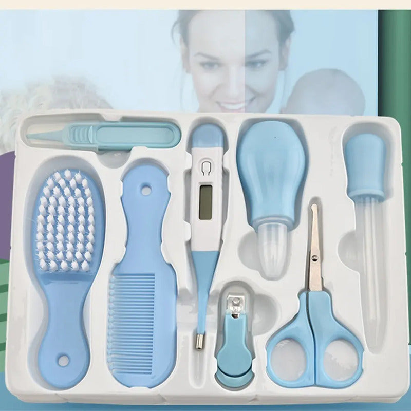 Set Baby Kit Aseo Bebé 8 Piezas Estuche
