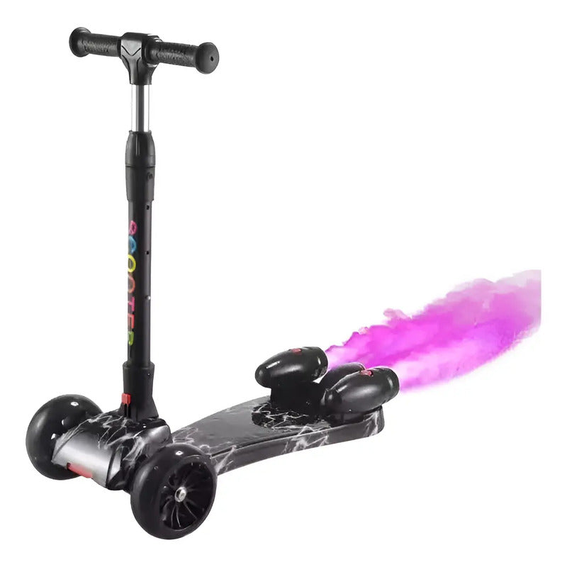 Patineta Scooter Niños Niña Manopatin Bluetooth Vapor Sonido