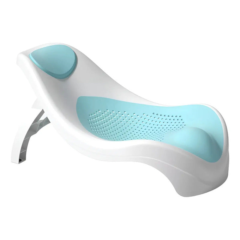 Silla Asiento Bañera Para Bebe De Descanso Silicona Suave