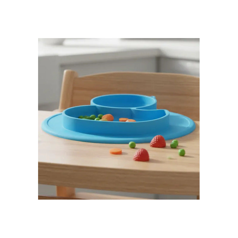 Plato Silicona Antideslizante Para Bebé Hydg-1