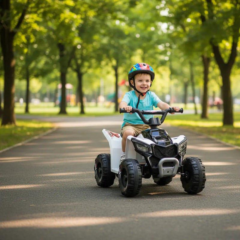 Cuatrimoto Eléctrica Para Niños 6v Velocidad Ajustable Mt001