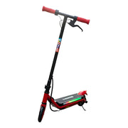 Patineta Scooter Eléctrico Con Luces Kidshop Pt08 Color Rojo