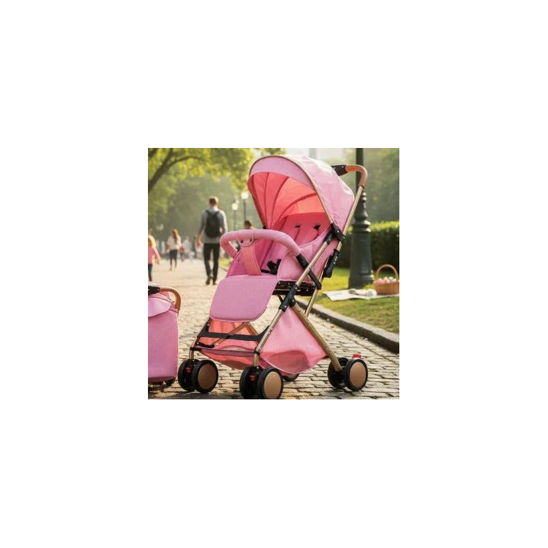 Coche Paseador Para Bebe Tipo Maleta + Toldillo 609-1