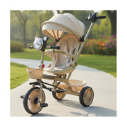 Triciclo De Lugo Bebe Niño Multietapa Kidshop 6068 Beige