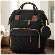 Pañalera Bebe Funcional Múltiples Compartimentos 11519-15 Negro Unicolor