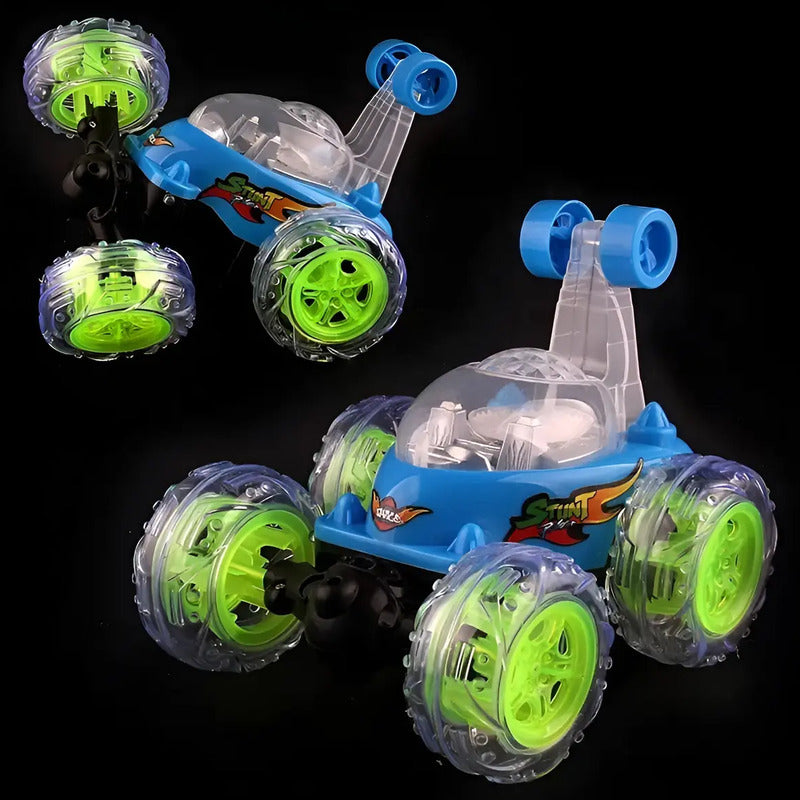 Carro Loco Recargable Control Remoto Acrobacias 360 Juguete