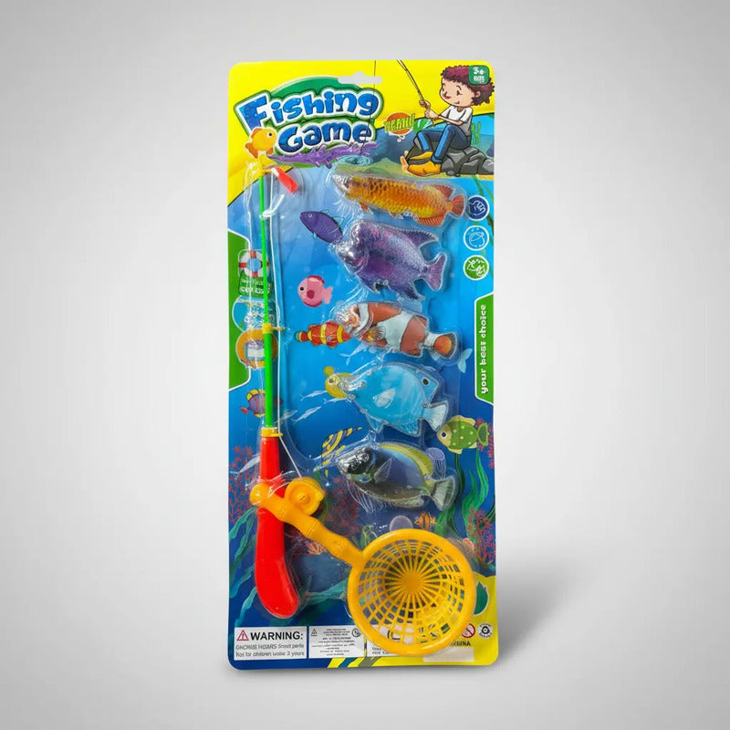 Juguete Set De Pesca Magnético Px1596 Colores