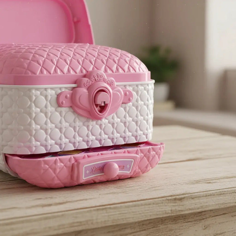 Maquillaje Real Para Niñas, Lavable Y No Tóxico Maleta 1246