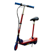 Patineta Scooter Eléctrico Kidshop Pt06 Con Silla Color Rojo