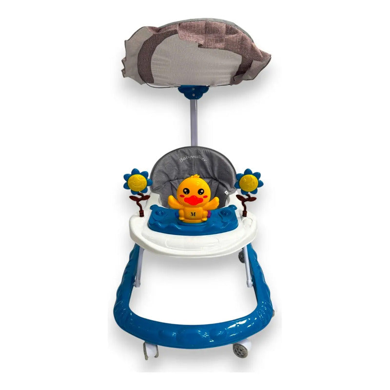 Caminador Para Bebe Luces Y Sonido Pato 313b Color Azul
