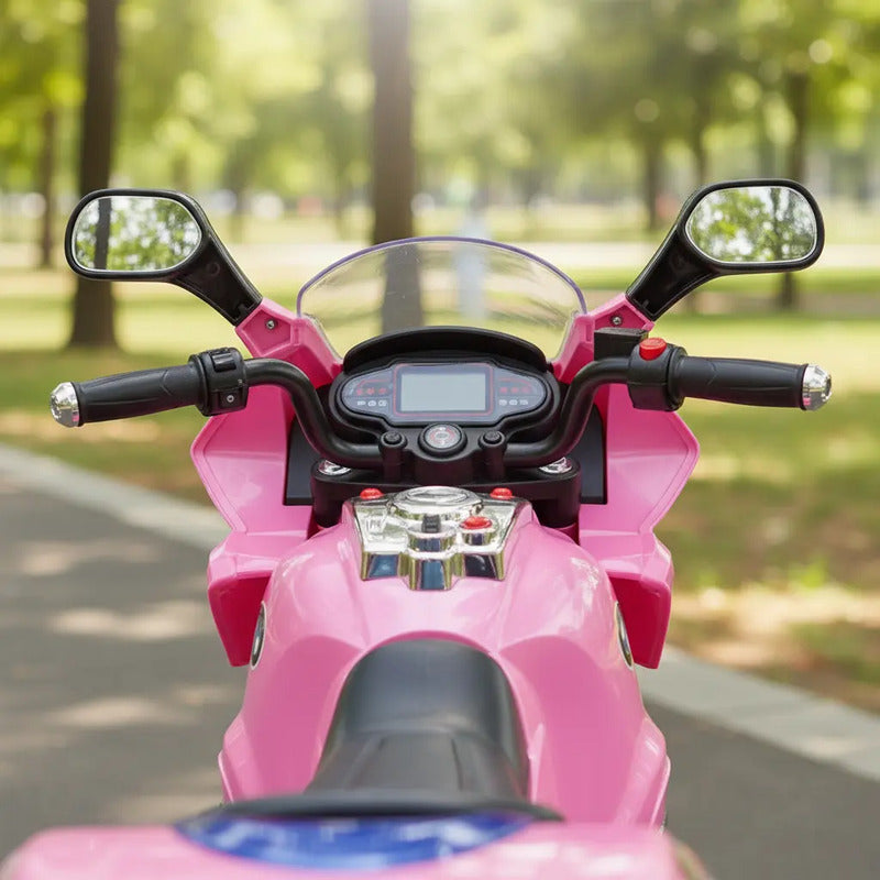 Moto Eléctrica Kidshop 2025 Montable 6v 1 Asiento