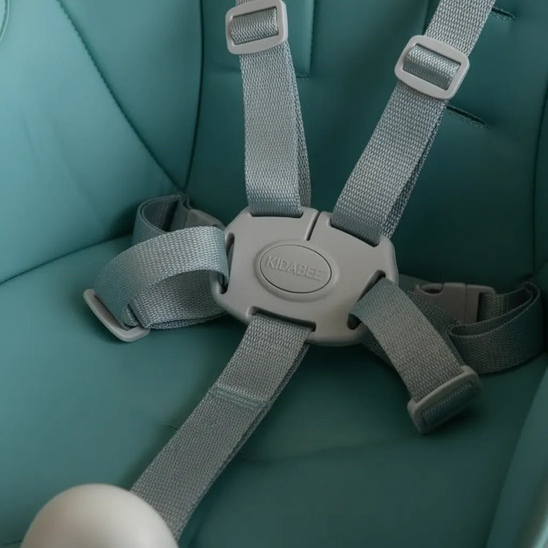 Silla Comedor Para Bebe Plegable Con Ruedas 555-13a