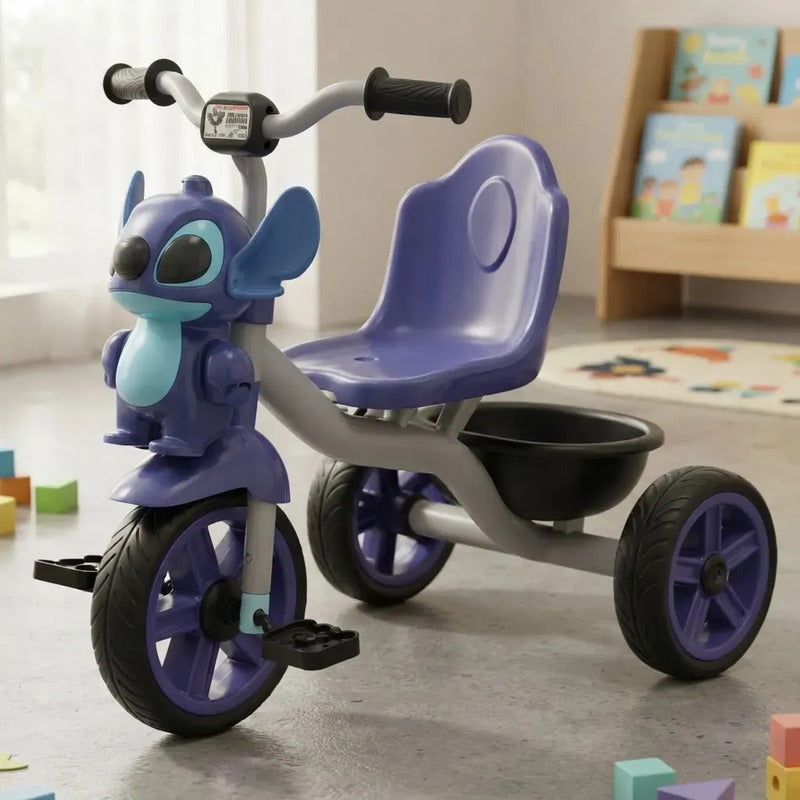 Triciclo Bicicleta Infantil Musical Kidshop 6067 Azul