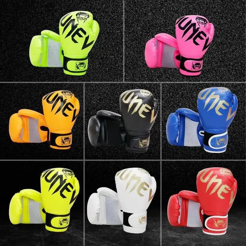 Guantes De Boxeo Profesionales 10 Onzas Color Rojo Talla 10oz