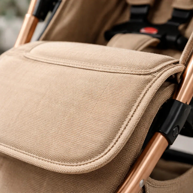 Coche Tipo Maleta Facil Plegable Para Bebe + Toldillo 8005
