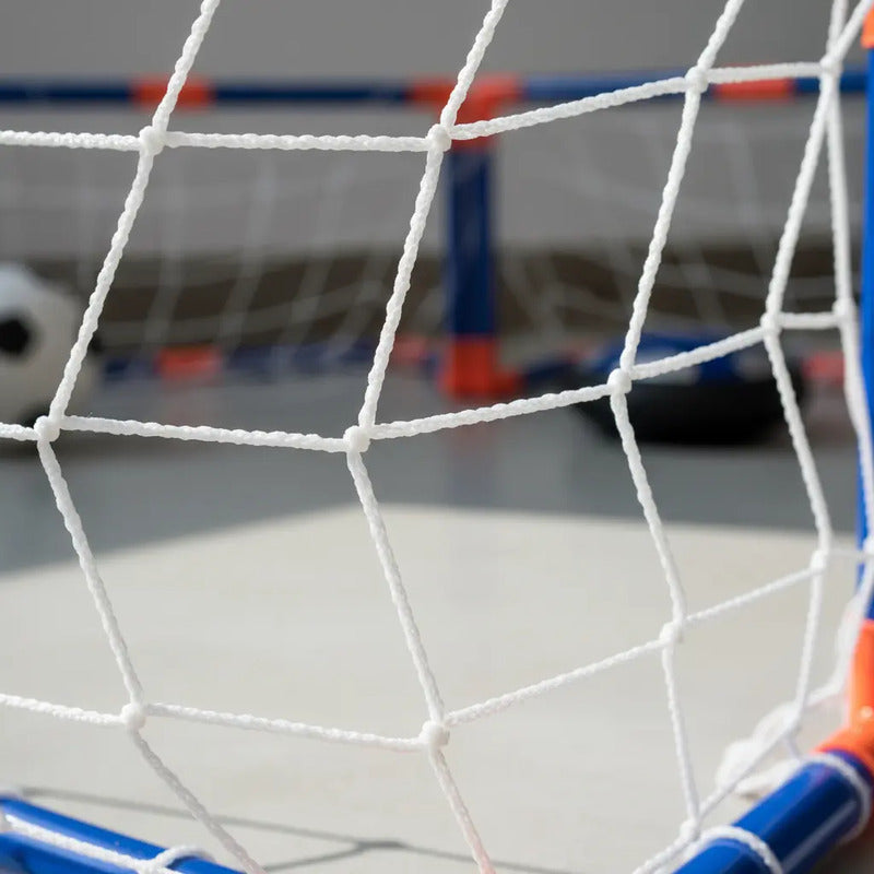 Set De 2 Canchas Futbol Pelota Flotante X-5241 Azul