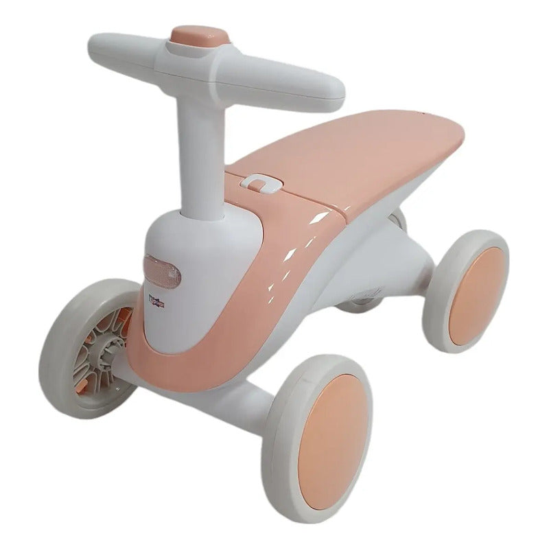Carrito Montable Impulso De Niñas Y  Niños  Luces Y Sonidos