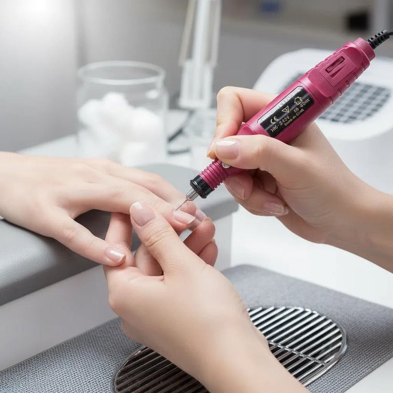 Pulidor De Uñas Profesional Sa1-rs Rosa 110v