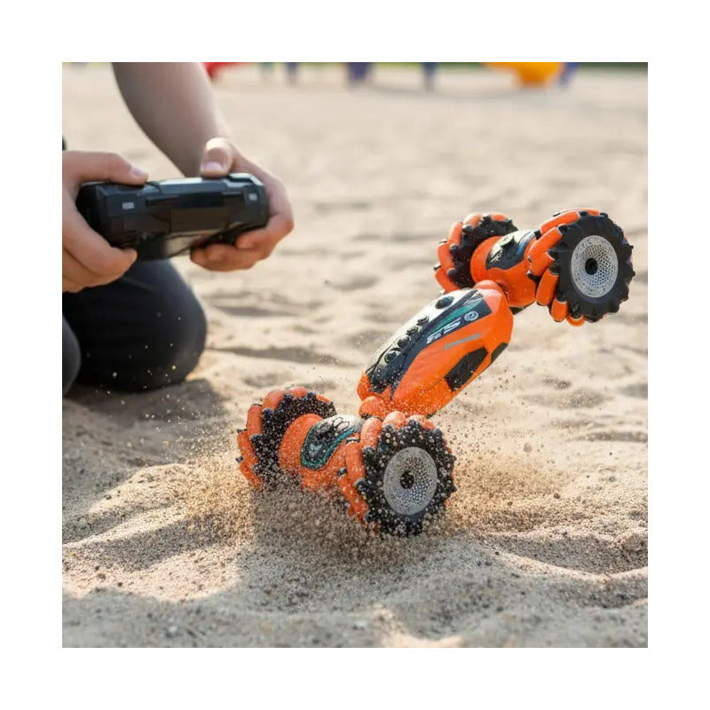 Carro Acrobatico 4x4 Giro 360 Control Remoto Sensor Mx-59