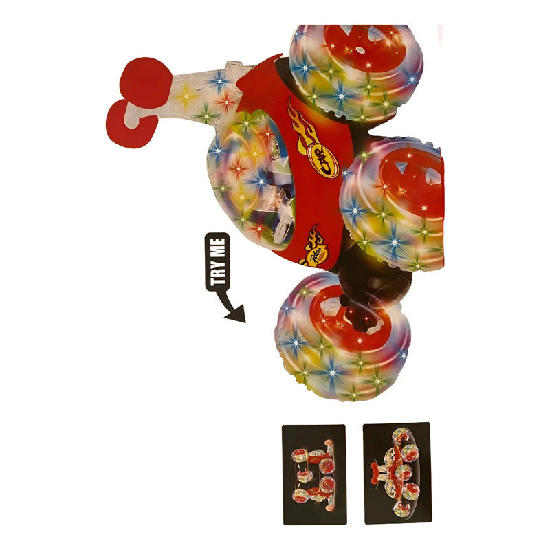 Carro Loco Recargable Control Remoto Acrobacias 360 Juguete