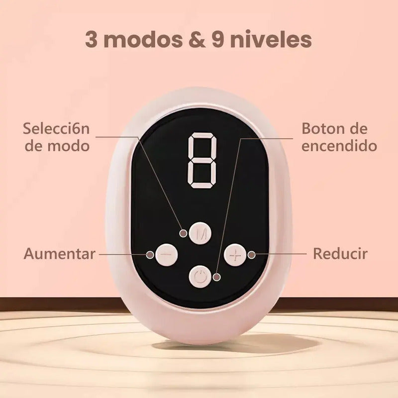 Extractor Eléctrico De Leche Rosa Electric Rh-289