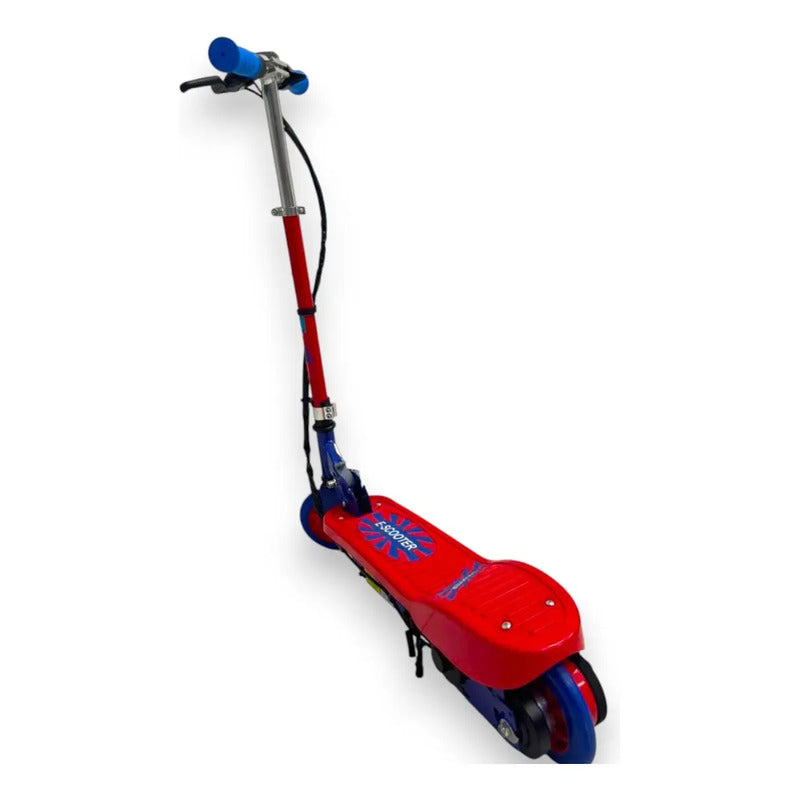 Patineta Scooter Eléctrico Kidshop Pt07 Color Rojo