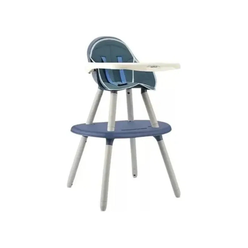Silla De Comedor Y Escritorio 3 En 1 Para Bebés Y Niños Yxg Color Azul