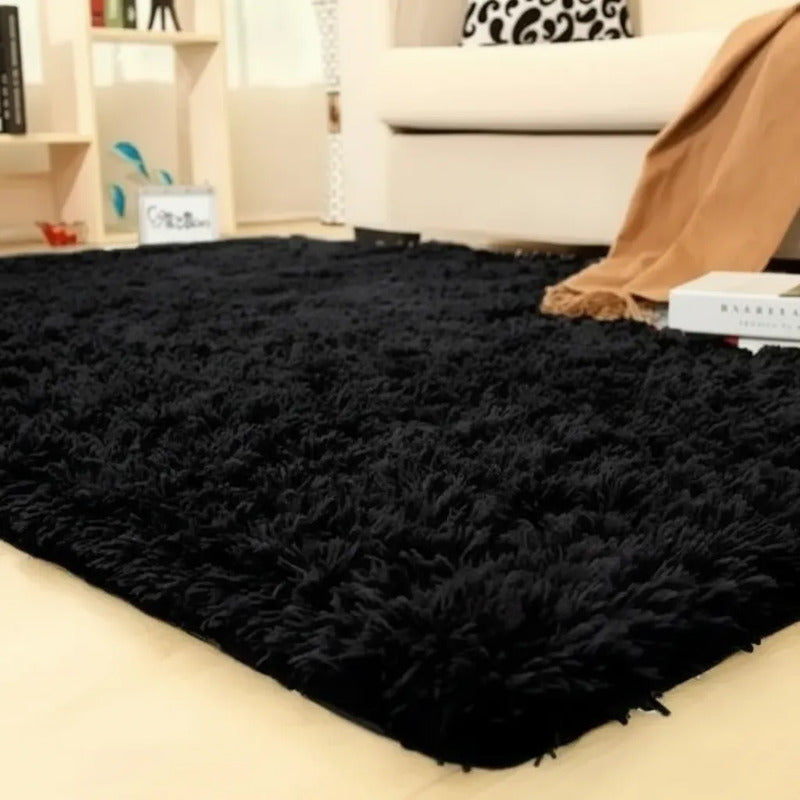 Tapete Peluche 200x150 Cm Zhimei Color Suave 170 Cm Largo