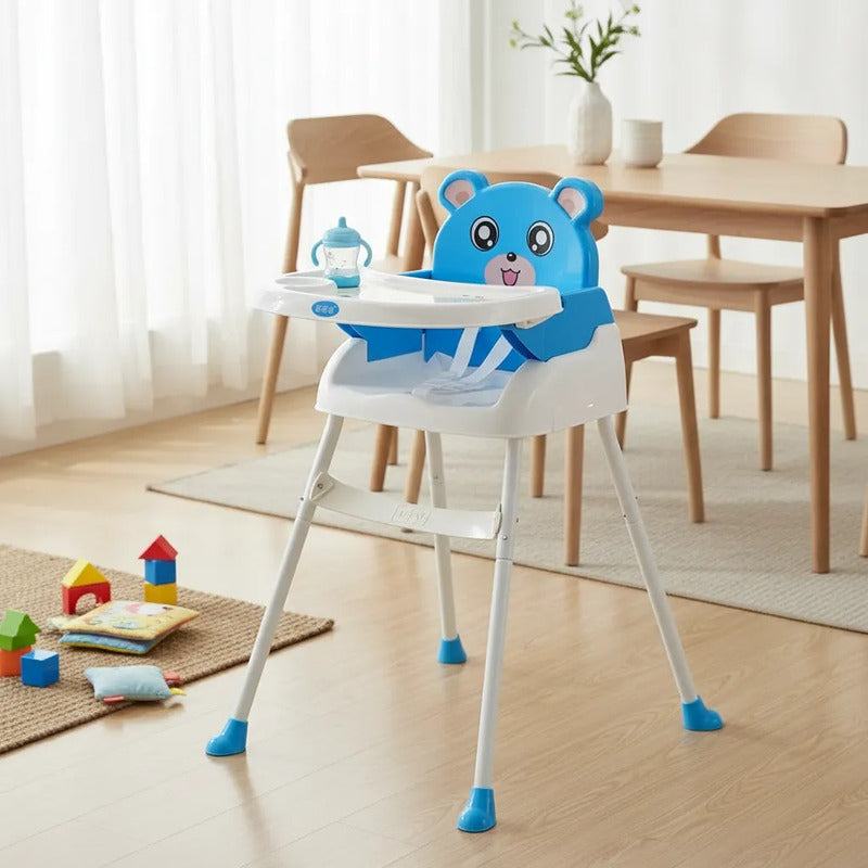 Silla Comedor Para Bebe Portátil Niños 4 En 1