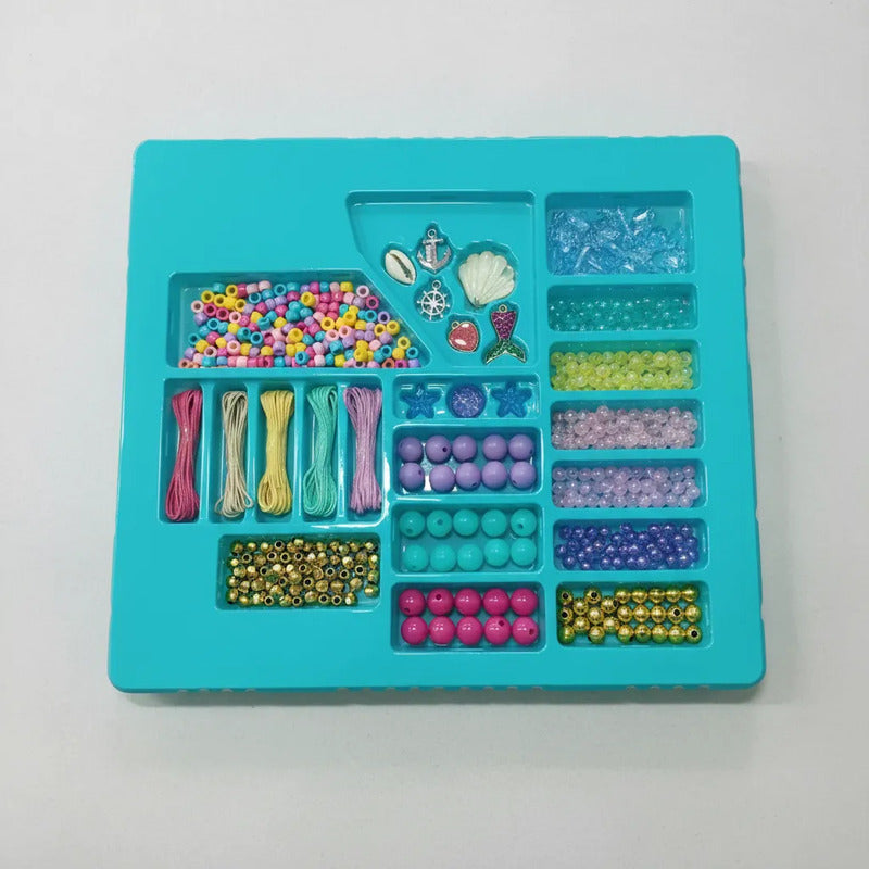 Set Para Hacer Pulseras Con Colores Y Figuritas Px1591-1