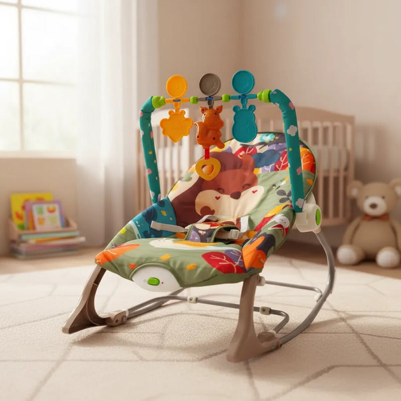 Silla  Vibradora Mecedora Musical  Niña-niños Baby Rocker