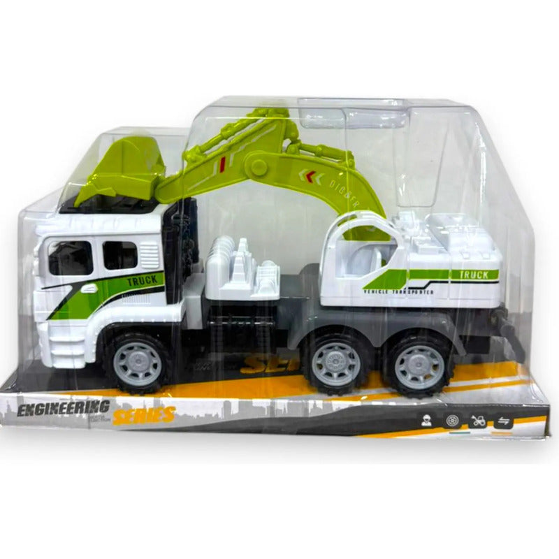 Carro Camión Retroexcavadora Construcción Juguete Niño Zk004