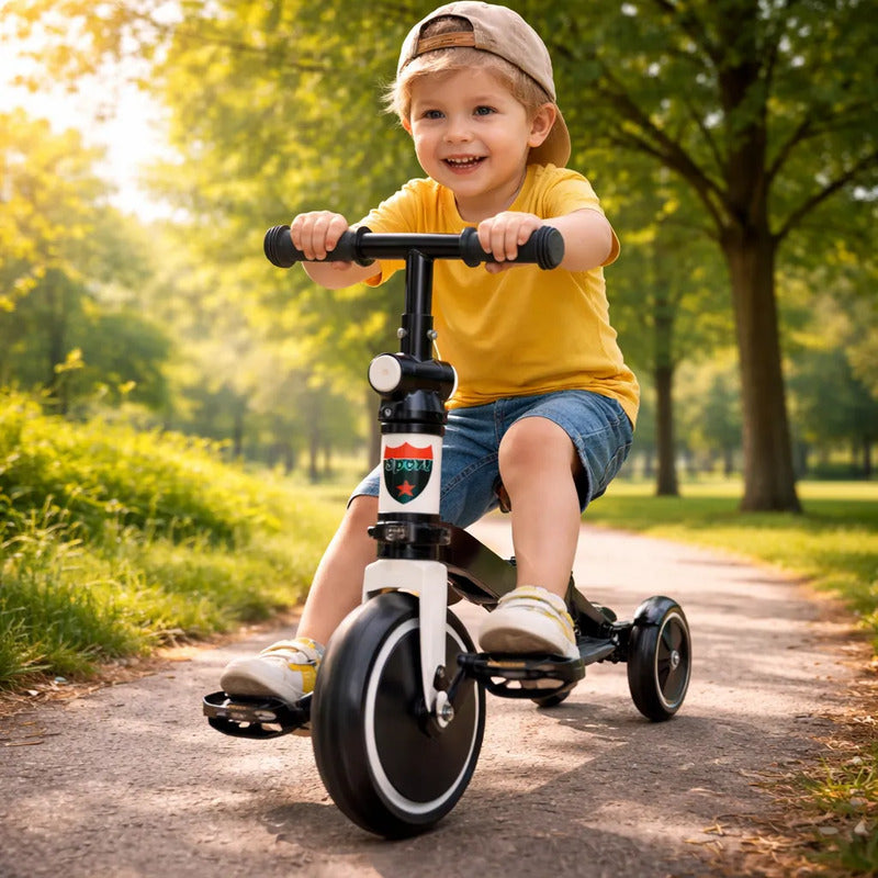 Patineta Scooter 2 In 1 Niño Niña Manopatin Triciclos Musica