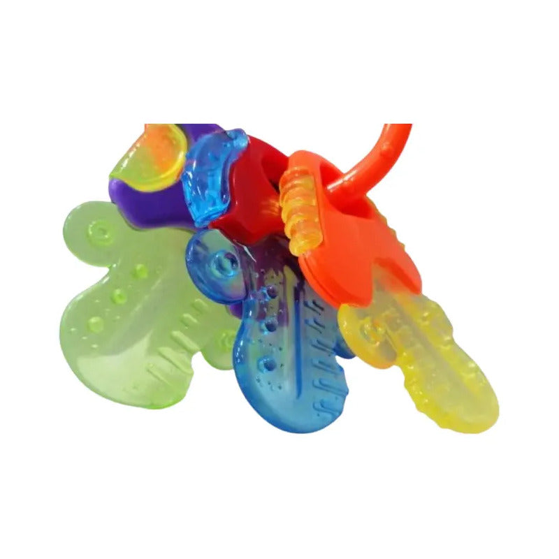 Rasca Encías Dientes Mordedor Llaves Bebe Mmulticolor Rayas