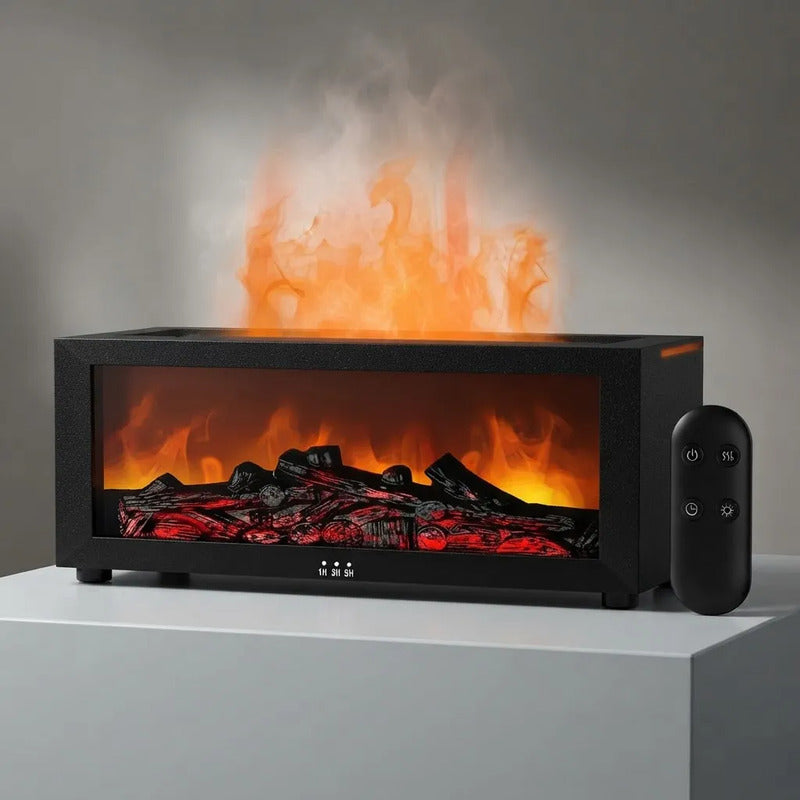 Humidificador 3d Flame Para Chimenea 17601-6 Negro 12v