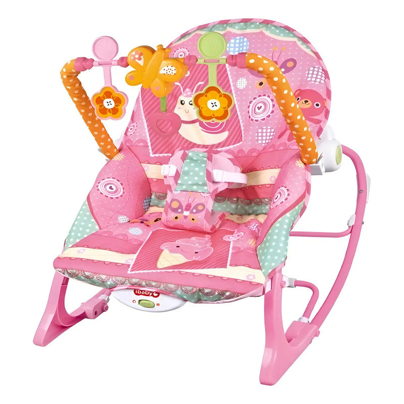 Silla Vibradora Mecedora Musical Niña-niños Baby Rocker Caracol