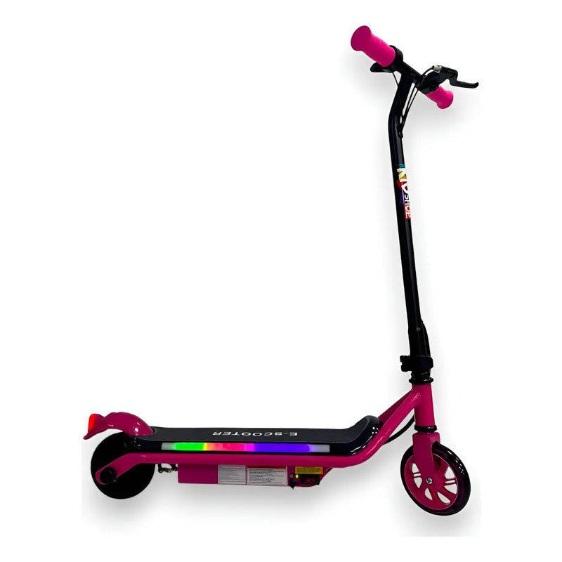 Patineta Scooter Eléctrico Con Luces  Kidshop Pt08